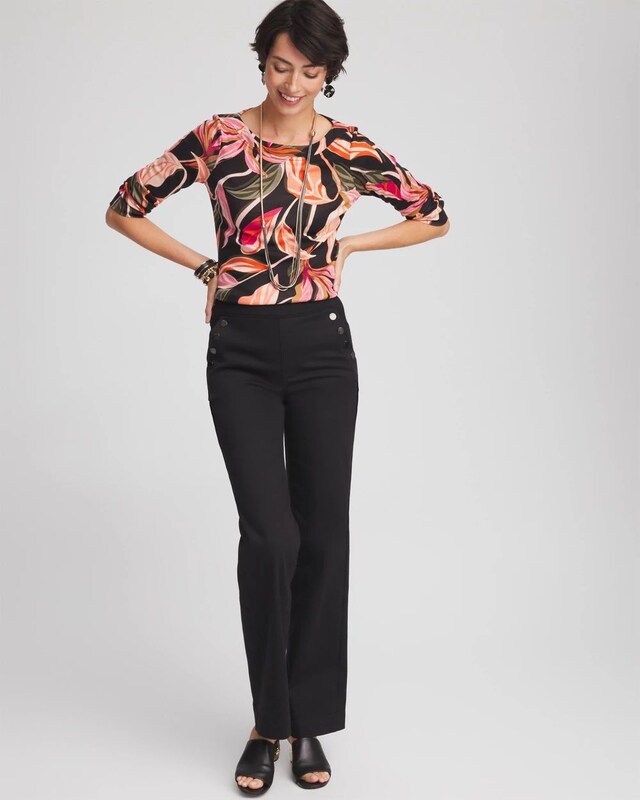 Orchid 3/4 Sleeve Tee - image 2